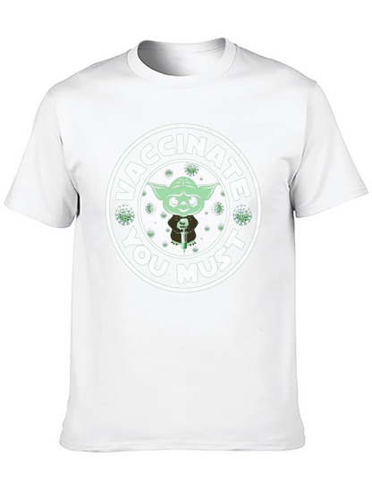 Vaccinate You Must T-Shirt - Yoda Style