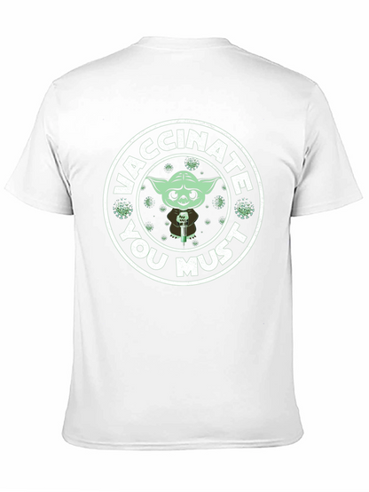 Vaccinate You Must T-Shirt - Yoda Style