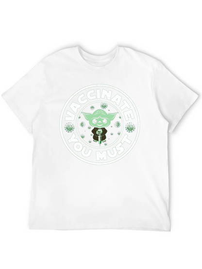 Vaccinate You Must T-Shirt - Yoda Style