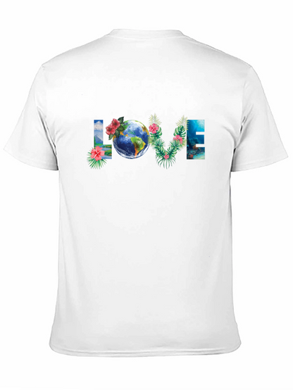 Love Earth Graphic T-Shirt - Black
