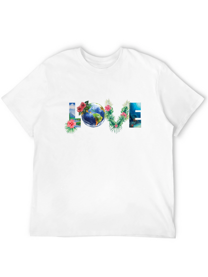 Love Earth Graphic T-Shirt - Black