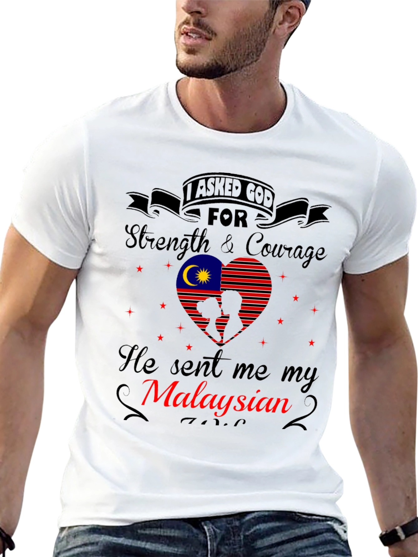 Malaysian Strength and Courage T-Shirt