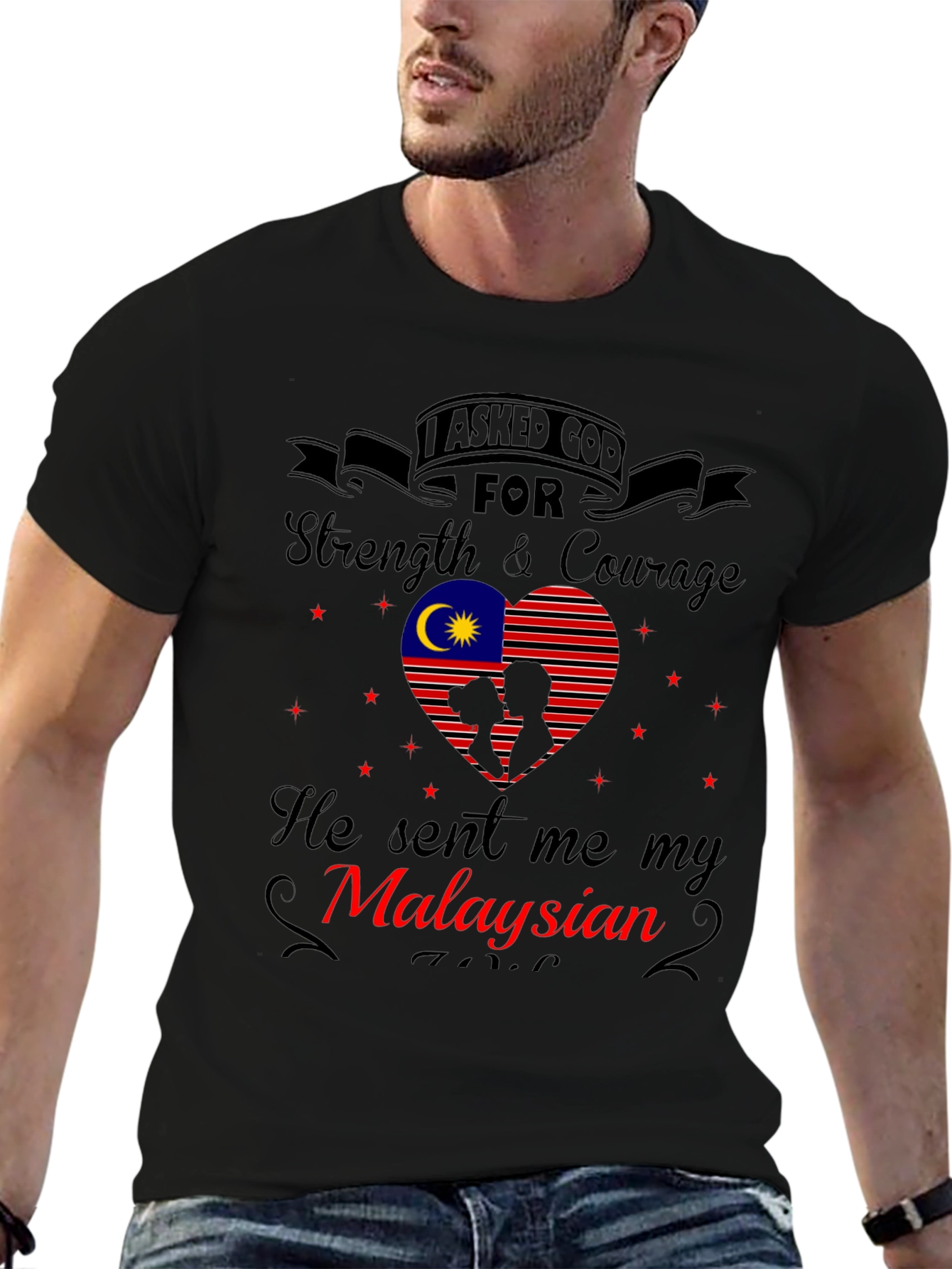 Malaysian Strength and Courage T-Shirt