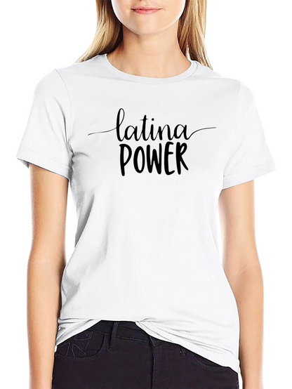 Latina Power Graphic T-Shirt - Unisex Black Tee