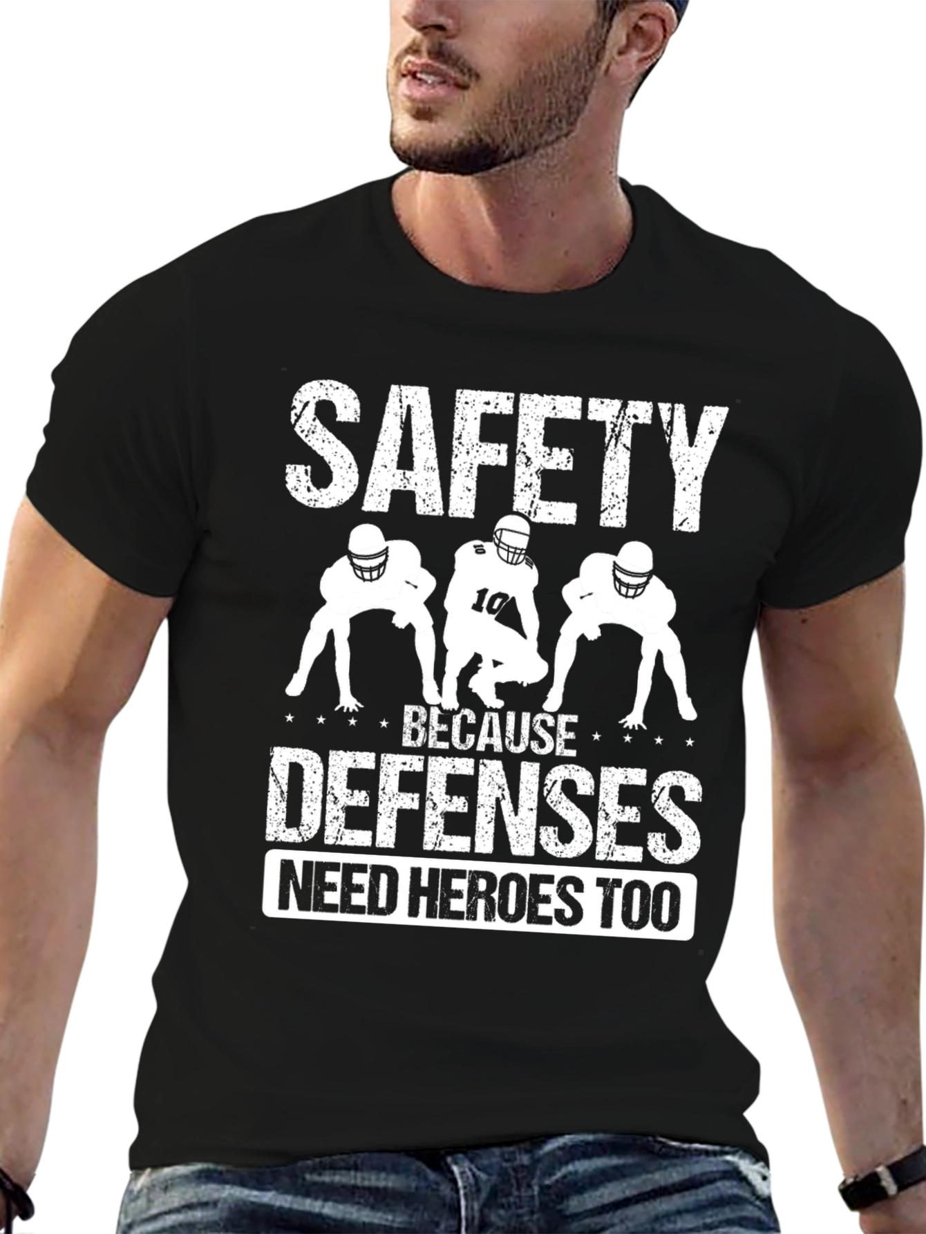 Safety Because Defenses Need Heroes Too T-Shirt
