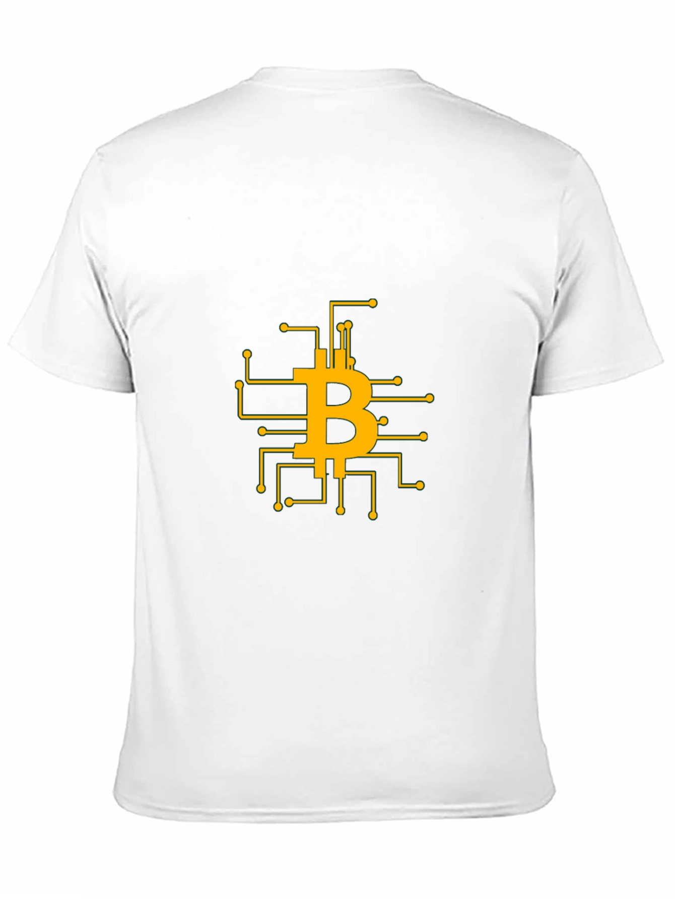 Bitcoin Circuit Board T-Shirt - Crypto Design