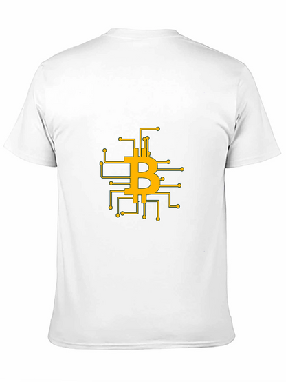 Bitcoin Circuit Board T-Shirt - Crypto Design