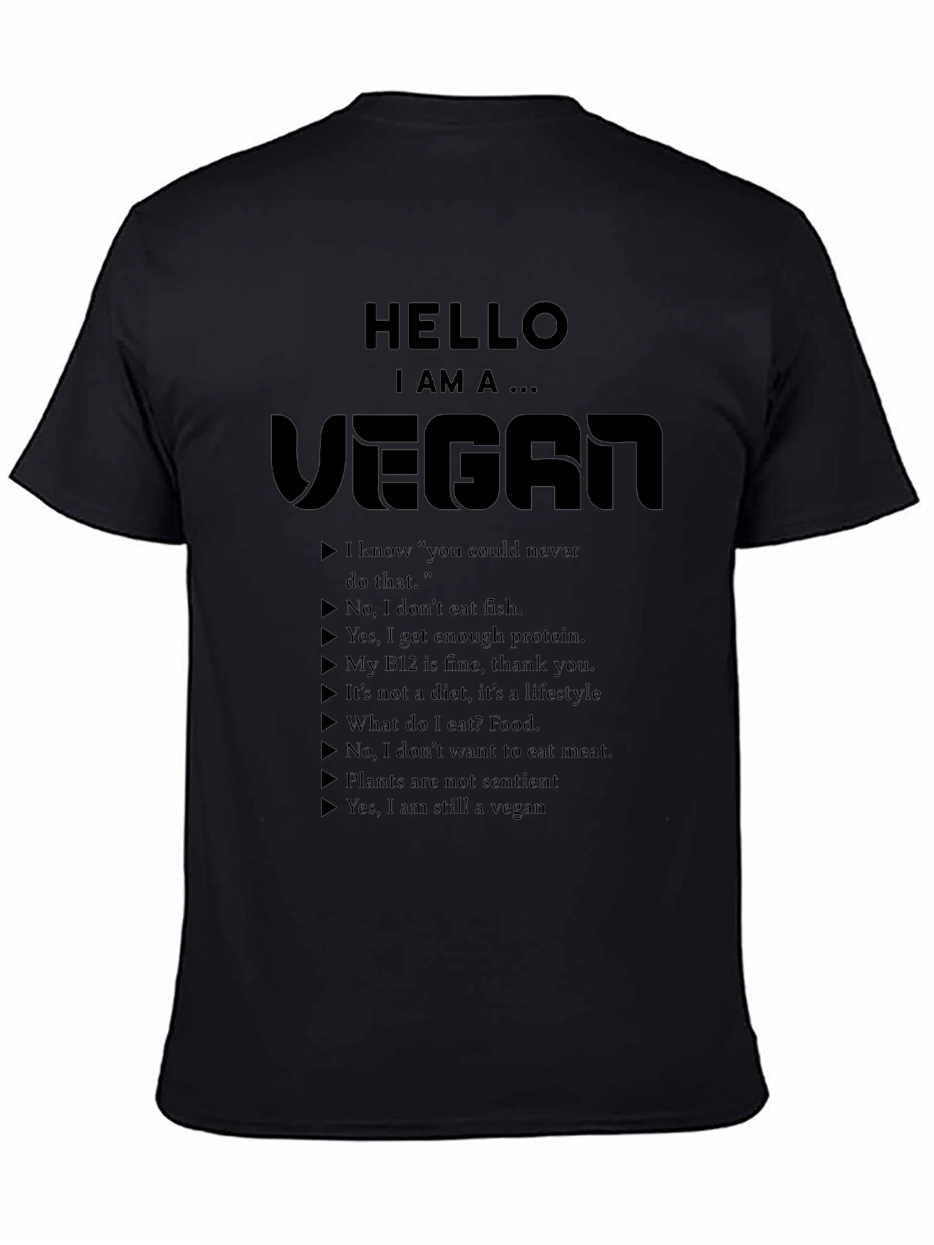 Hello I am Vegan T-shirt