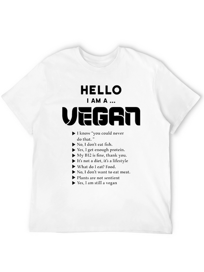 Hello I am Vegan T-shirt