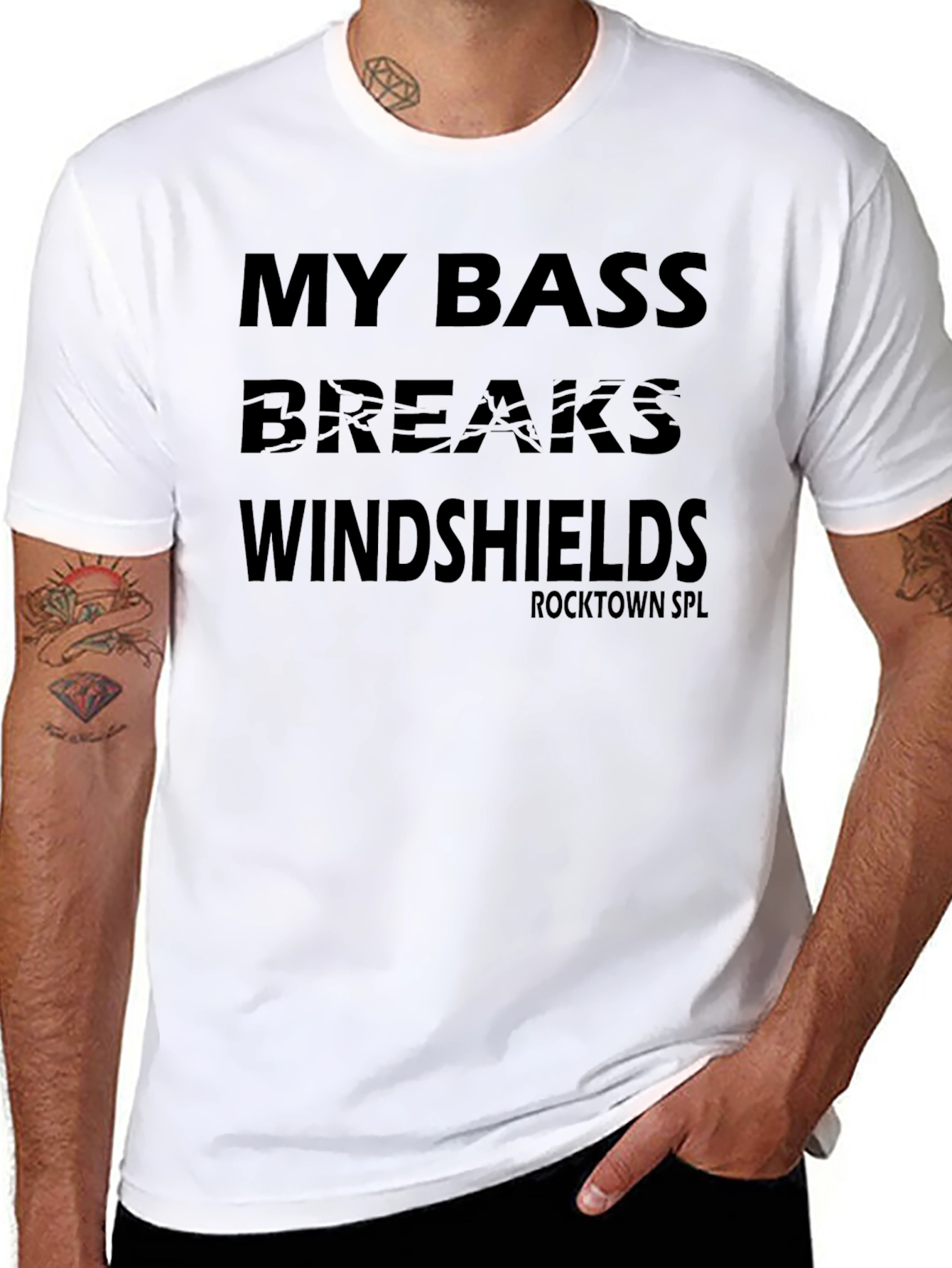 My Bass Breaks Windshields Mens T-Shirt