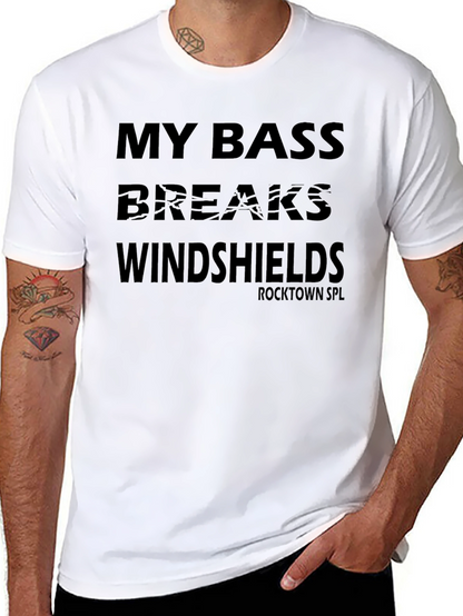 My Bass Breaks Windshields Mens T-Shirt
