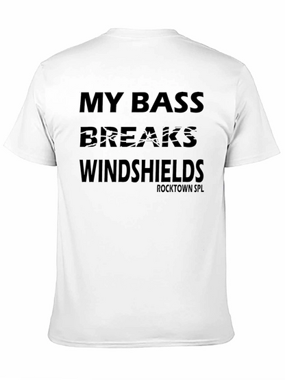 My Bass Breaks Windshields Mens T-Shirt