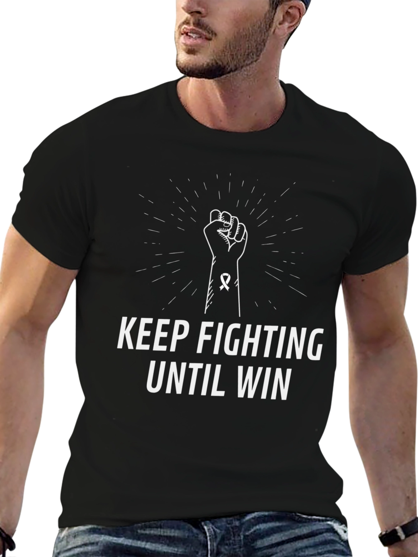 Keep Fighting Until Win T-Shirt