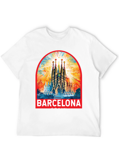 Barcelona Spain T-Shirt Souvenir Graphic Tee