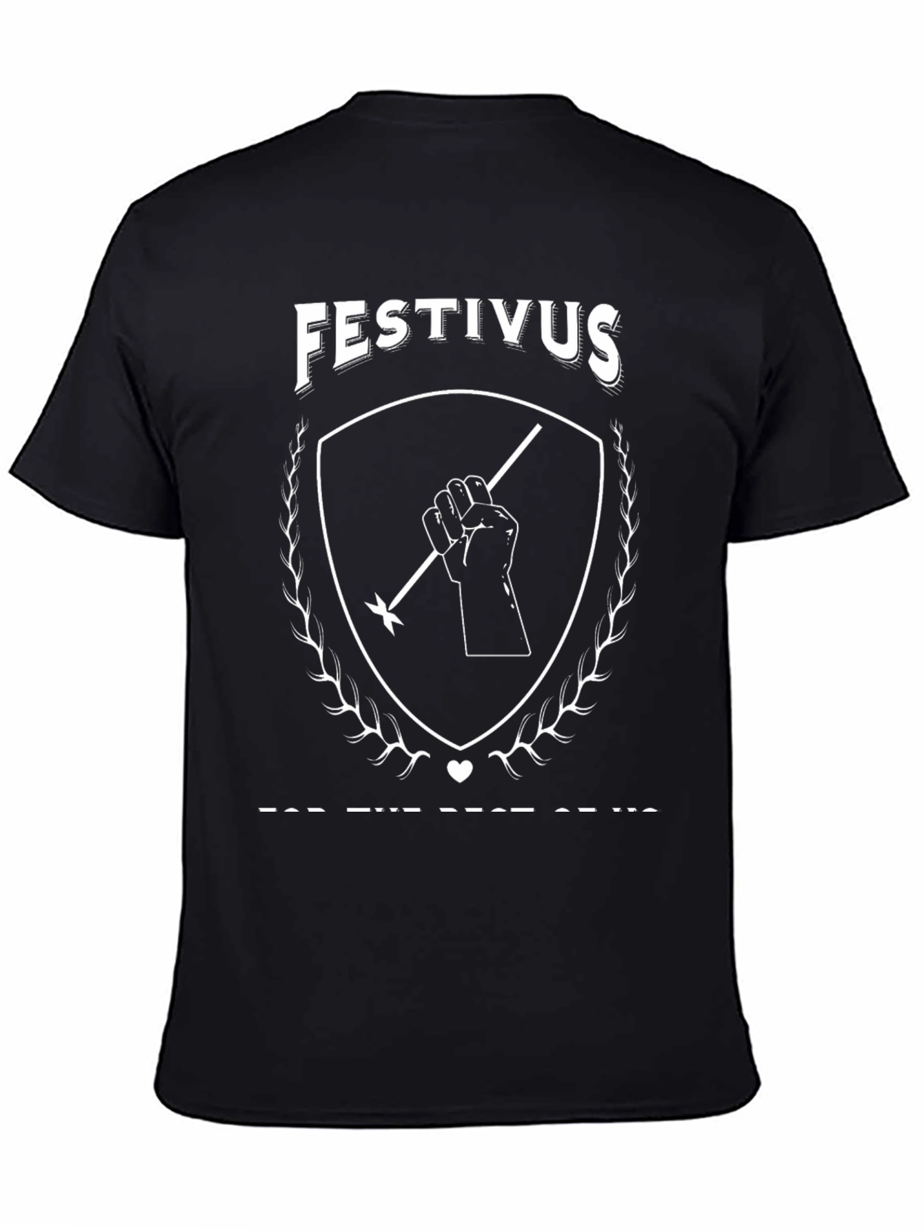 Festivus T-Shirt Black Novelty Holiday Tee