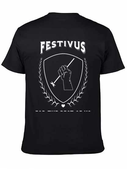 Festivus T-Shirt Black Novelty Holiday Tee