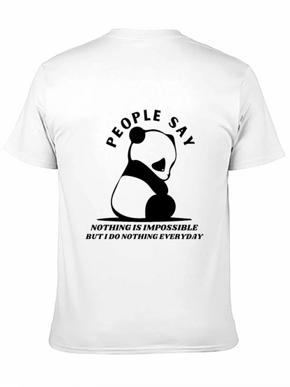 People Say Panda T-Shirt