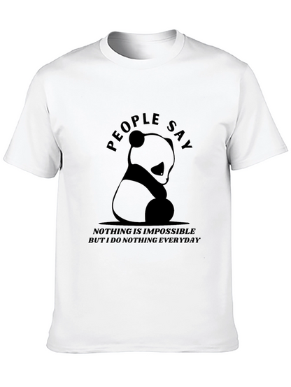 People Say Panda T-Shirt