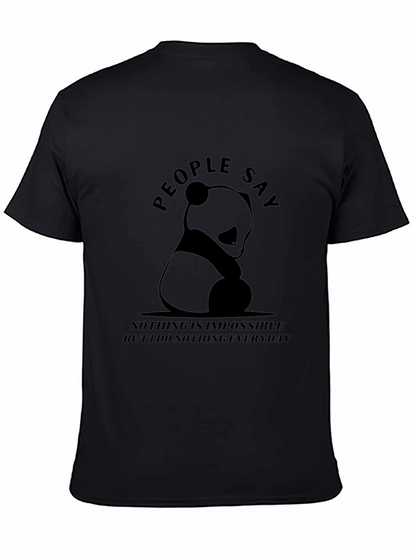 People Say Panda T-Shirt