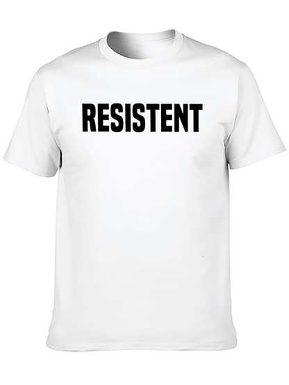 Resistent Black Crew Neck T-Shirt