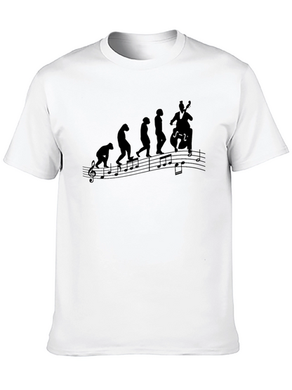 Musical Evolution Black T-Shirt