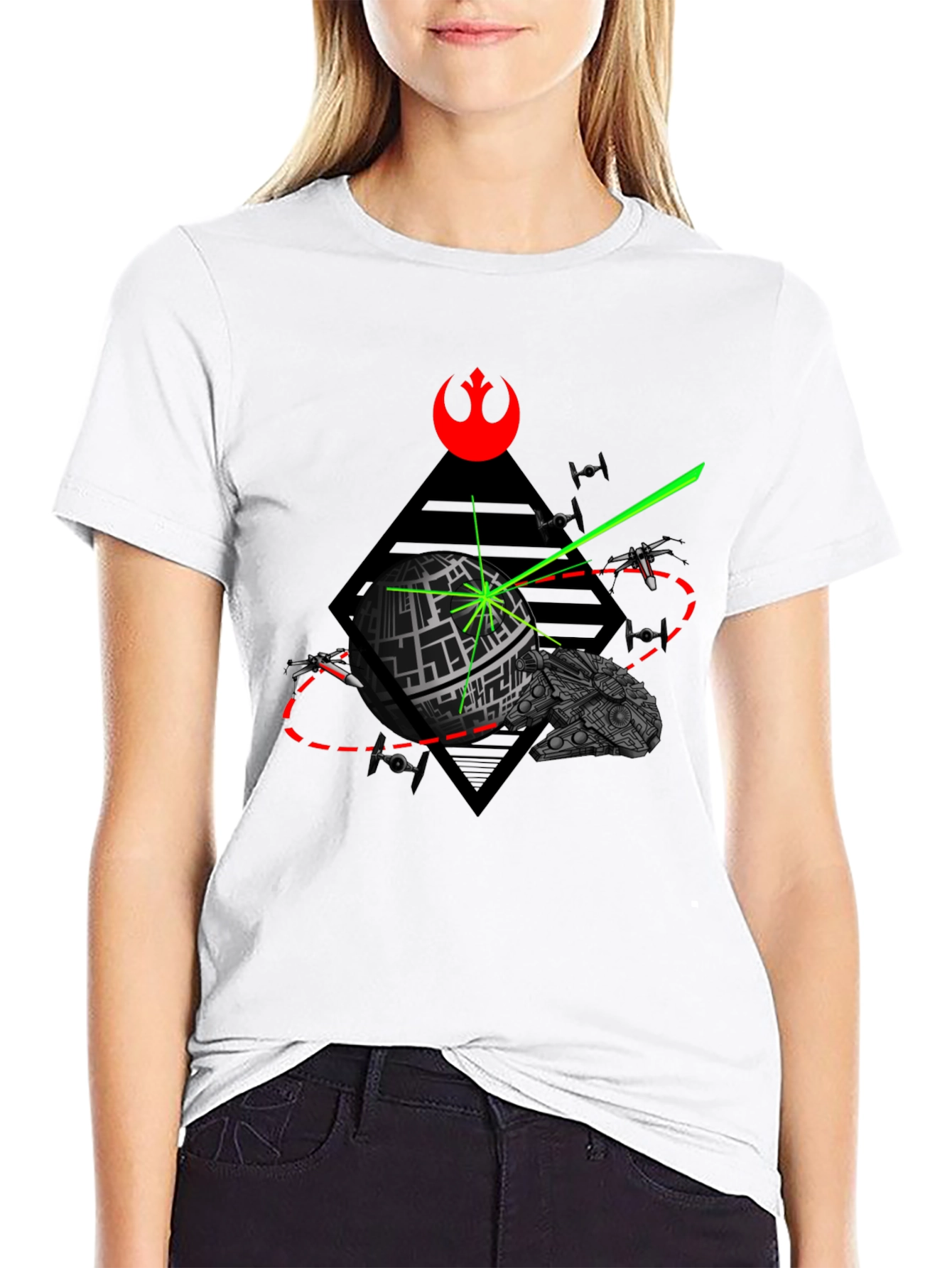 Star Wars Death Star Graphic T-Shirt