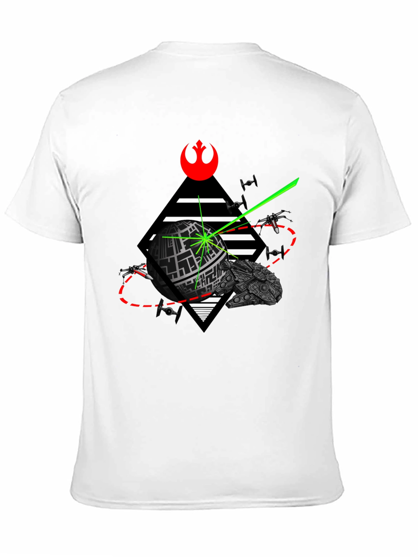Star Wars Death Star Graphic T-Shirt