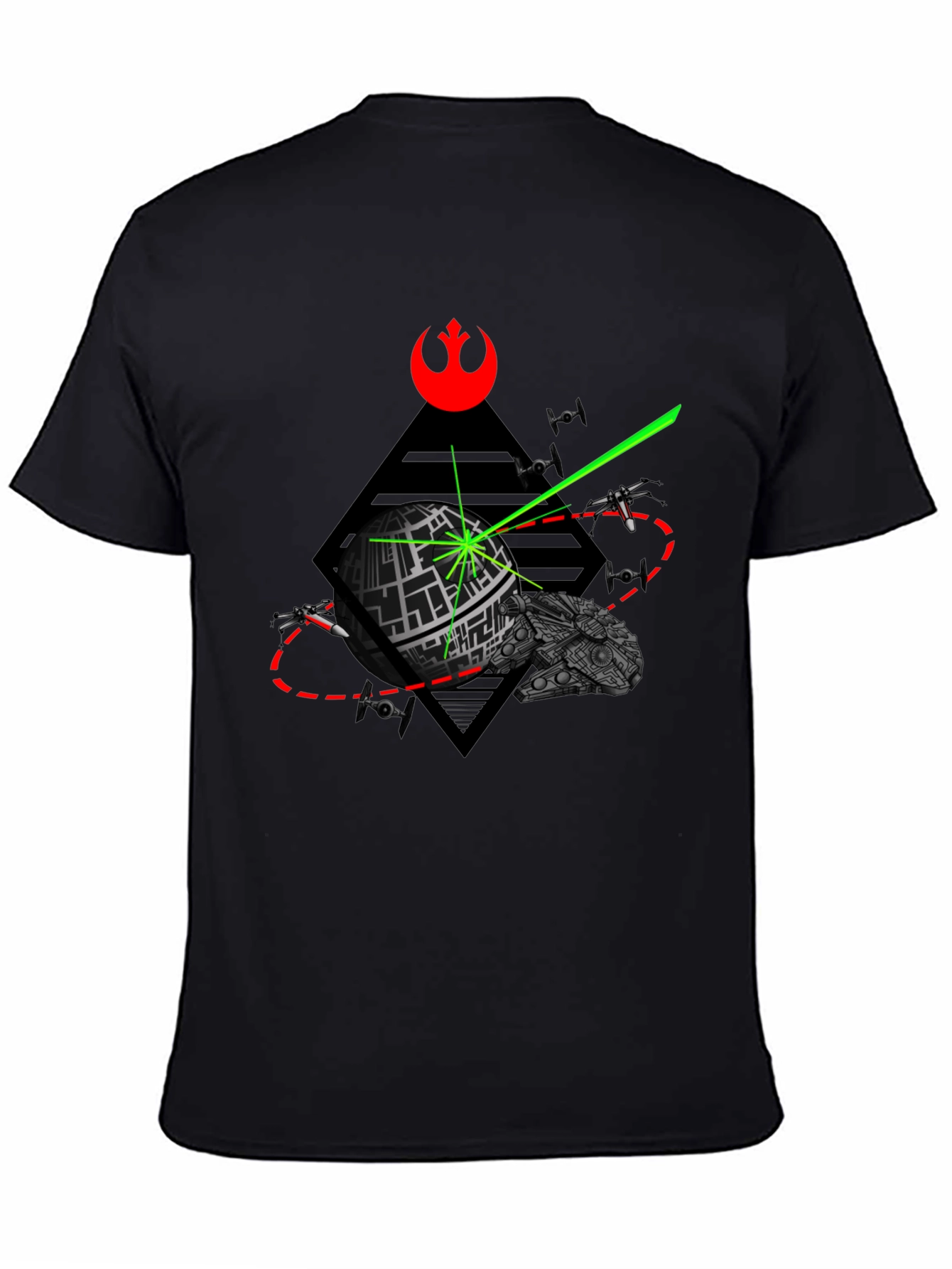 Star Wars Death Star Graphic T-Shirt