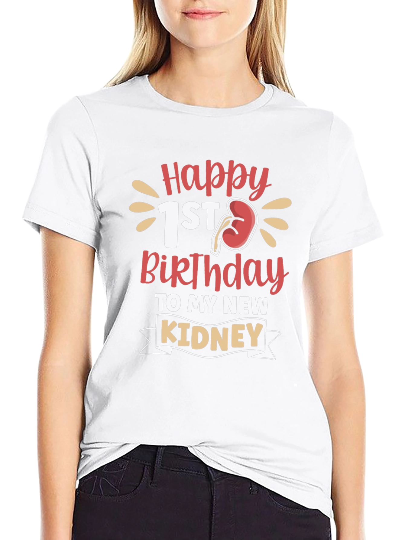 Happy 1st Kidney Birthday T-Shirt