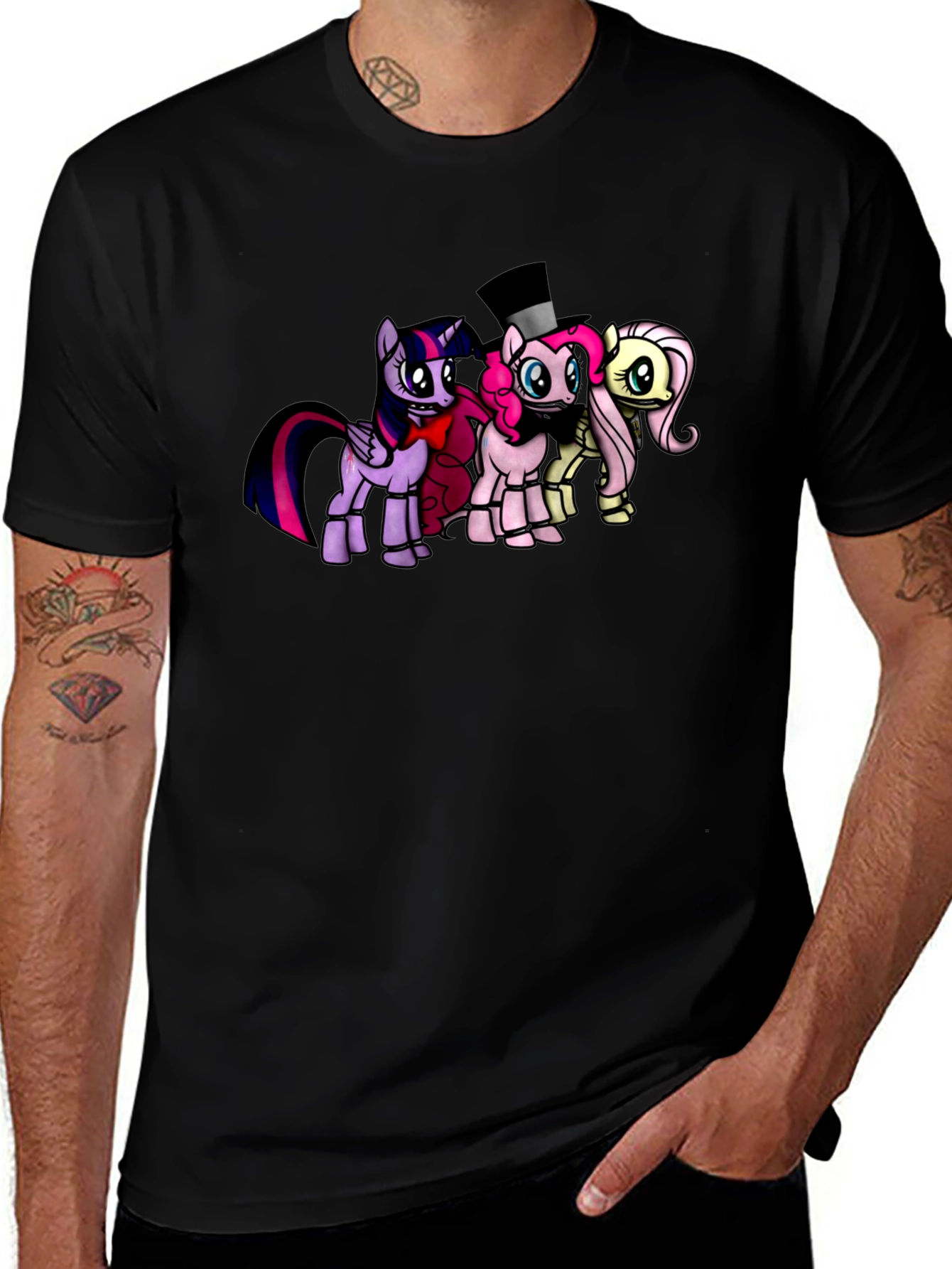 My Little Pony Black T-Shirt