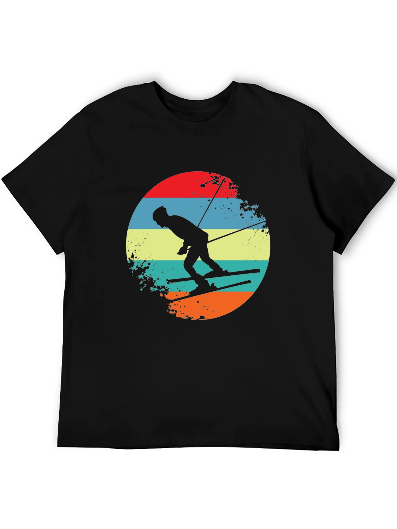 Retro Skiing T-Shirt