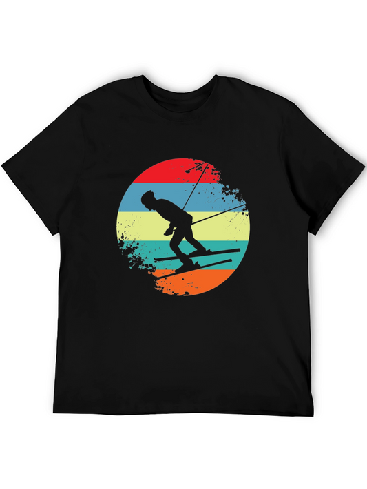 Retro Skiing T-Shirt