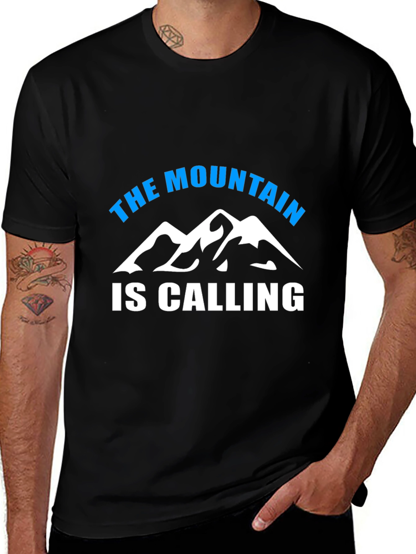 The Mountain is Calling Graphic Tee