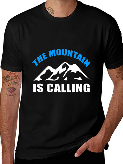 The Mountain is Calling Graphic Tee