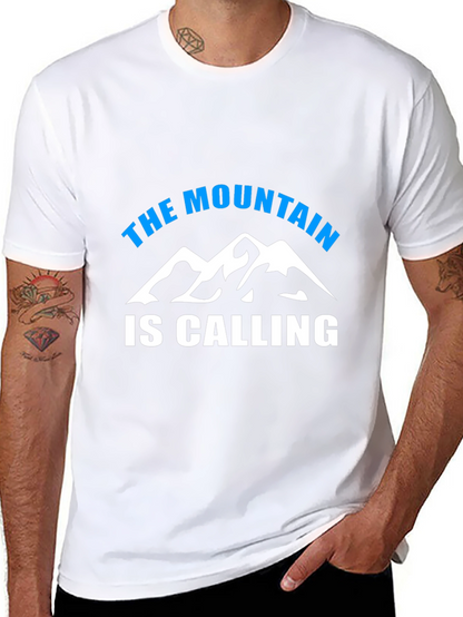 The Mountain is Calling Graphic Tee