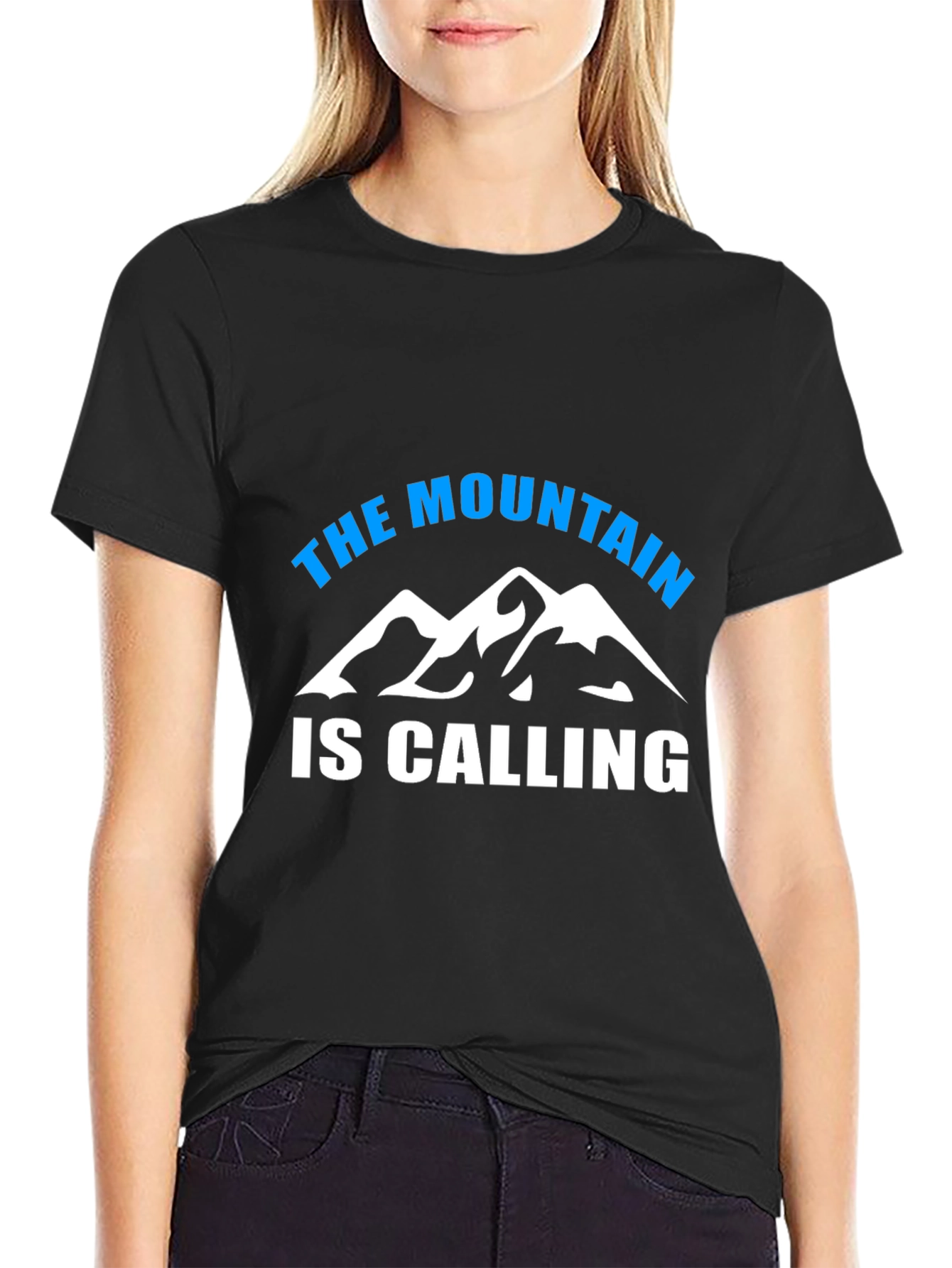 The Mountain is Calling Graphic Tee