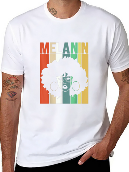 Melanin Retro Graphic Tee - Black History