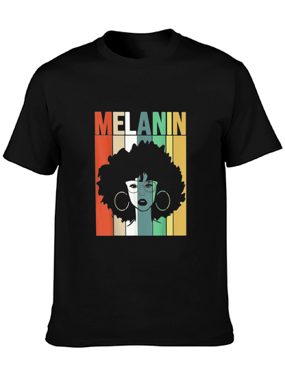 Melanin Retro Graphic Tee - Black History