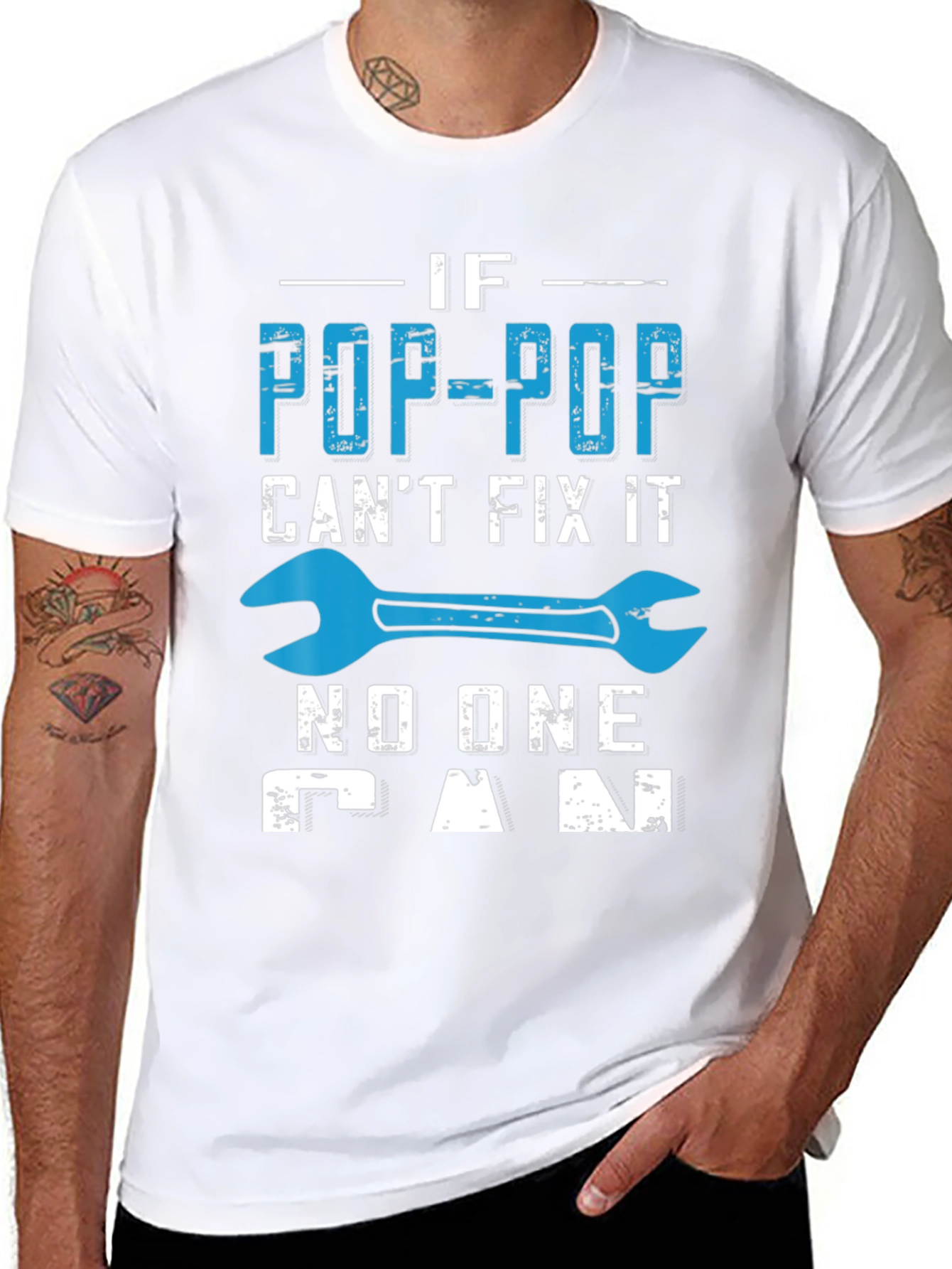 Pop-Pop Fix It T-Shirt - Gift for Grandfather
