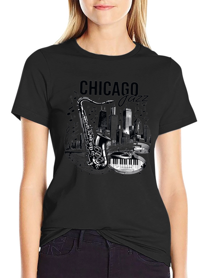Chicago Jazz Saxophone T-Shirt