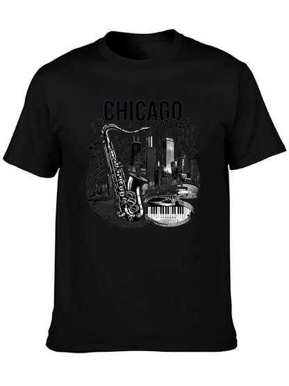 Chicago Jazz Saxophone T-Shirt