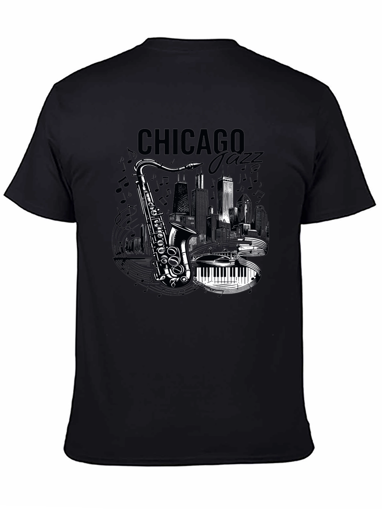 Chicago Jazz Saxophone T-Shirt