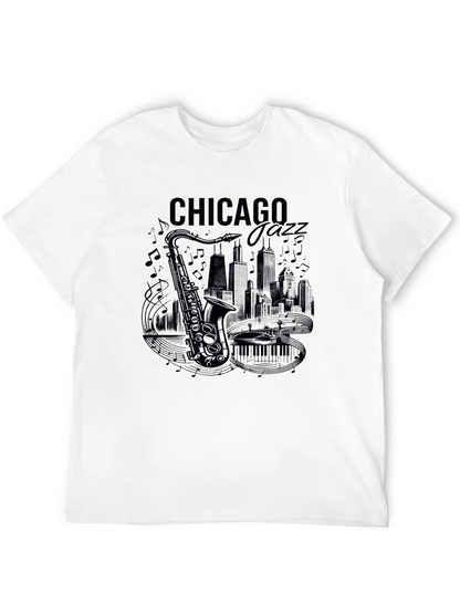 Chicago Jazz Saxophone T-Shirt
