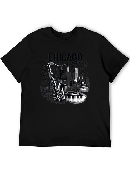 Chicago Jazz Saxophone T-Shirt