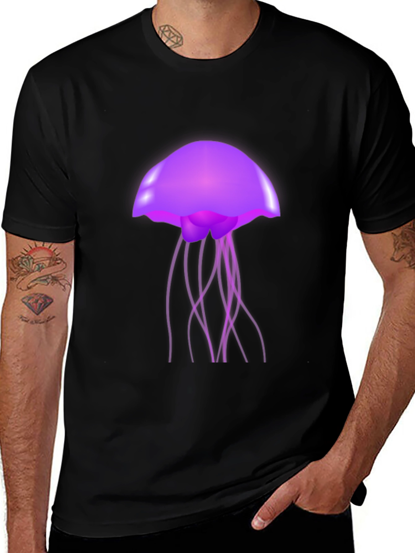 Jellyfish Graphic T-Shirt - Unique Design