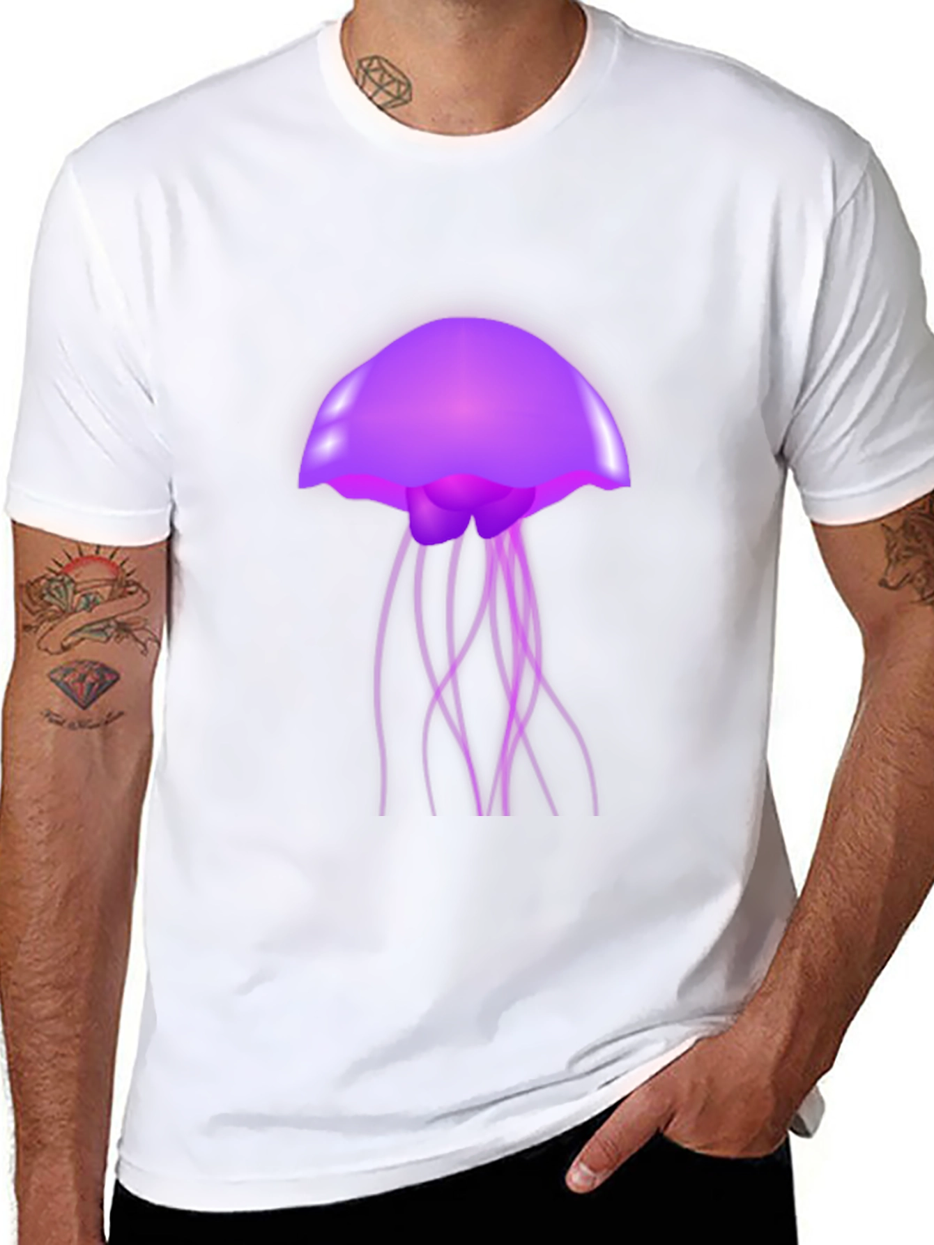Jellyfish Graphic T-Shirt - Unique Design