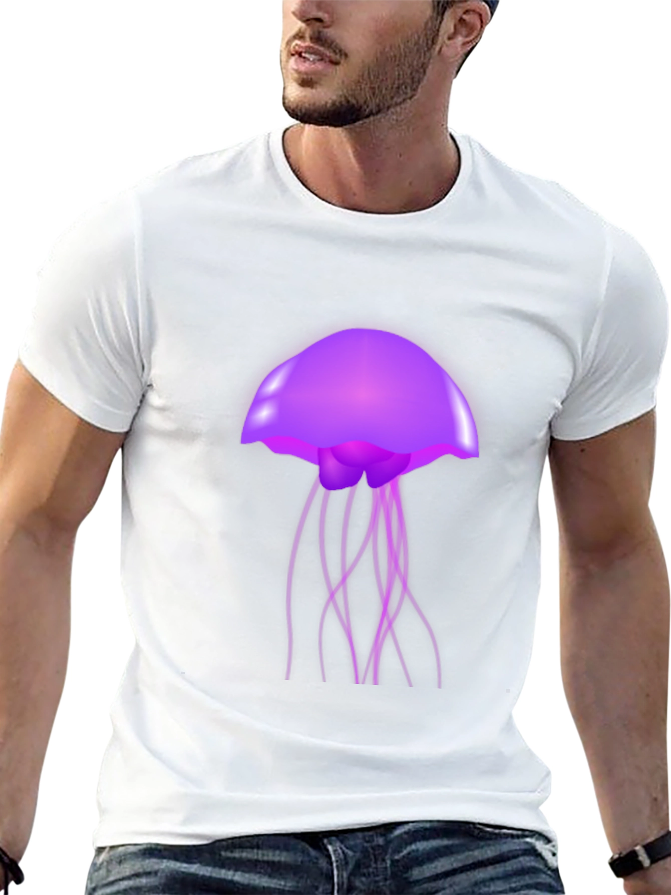 Jellyfish Graphic T-Shirt - Unique Design