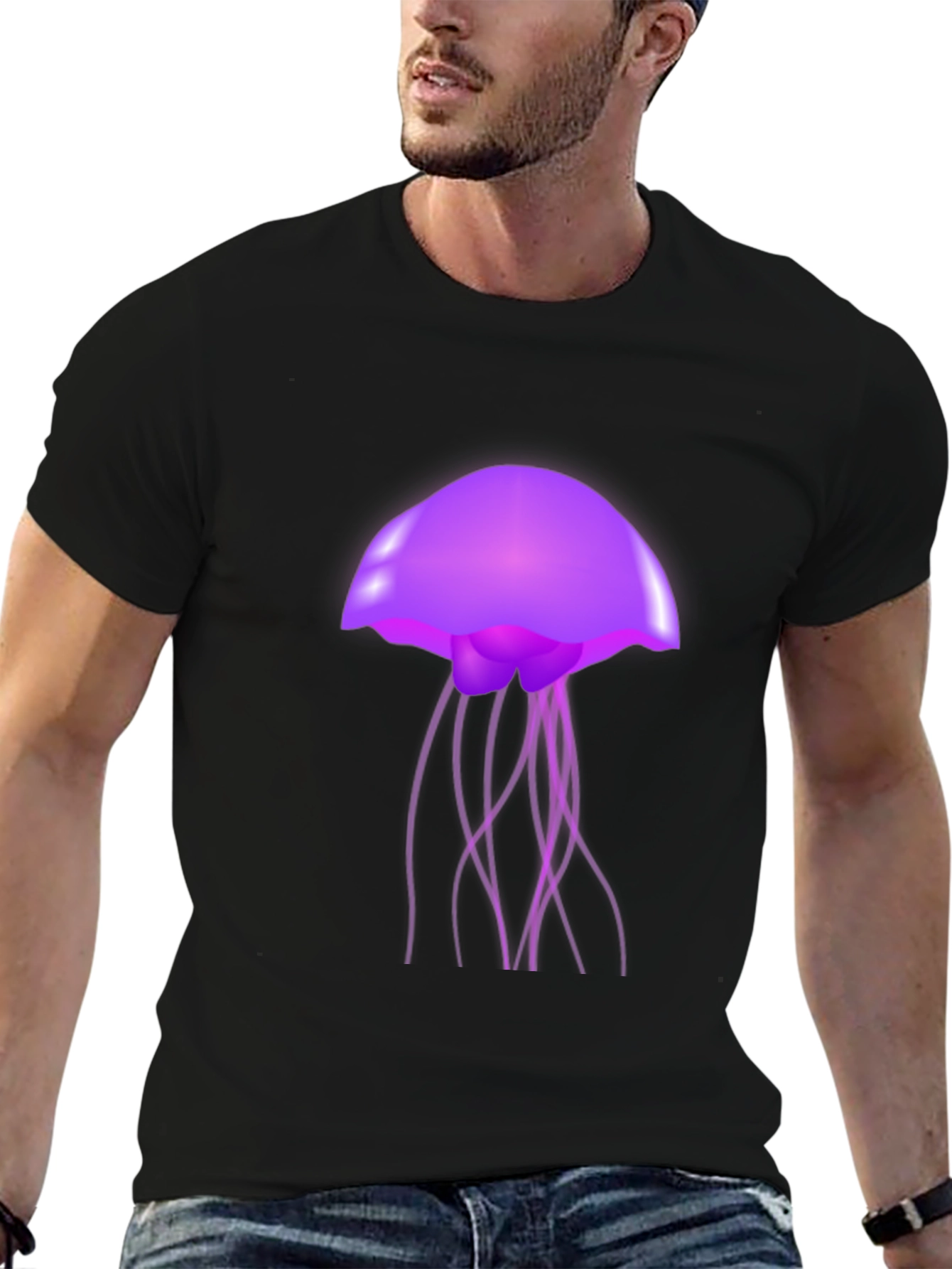 Jellyfish Graphic T-Shirt - Unique Design
