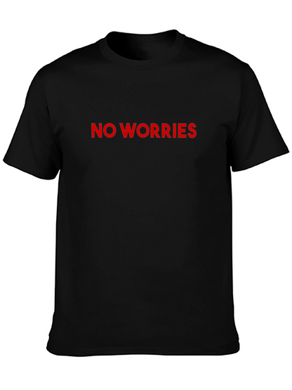 No Worries Graphic Tee - Classic Comfort