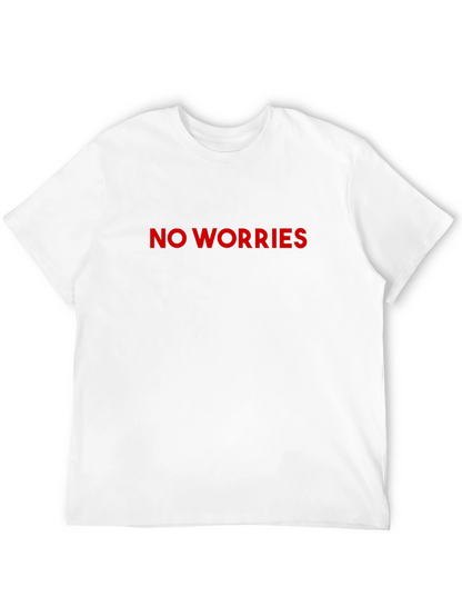 No Worries Graphic Tee - Classic Comfort